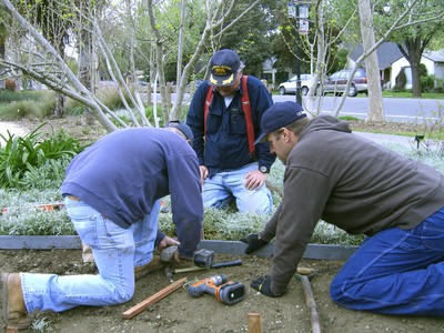 Veg Garden Rotary Path Workday Pic 5
