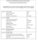 April 19 ONDNA Meeting Agenda