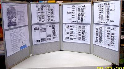 4. Fourth Four Panel Unit: Picture Map of the ON