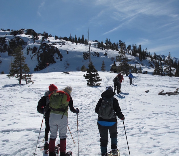 Donner Summit Snowshoe Hike, February 24, 2016